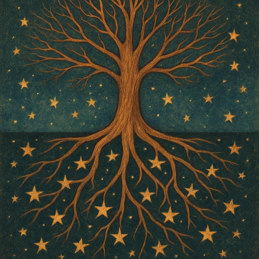 Tree rooted with stars